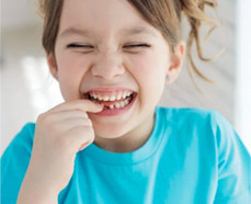 Child missing tooth